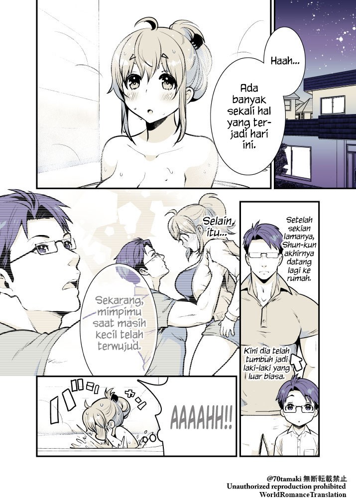 Osananajimi ga Hisabisa ni Saikai Shitara Otagai Kyonyuu ni Natteta Chapter 09 Gambar 2