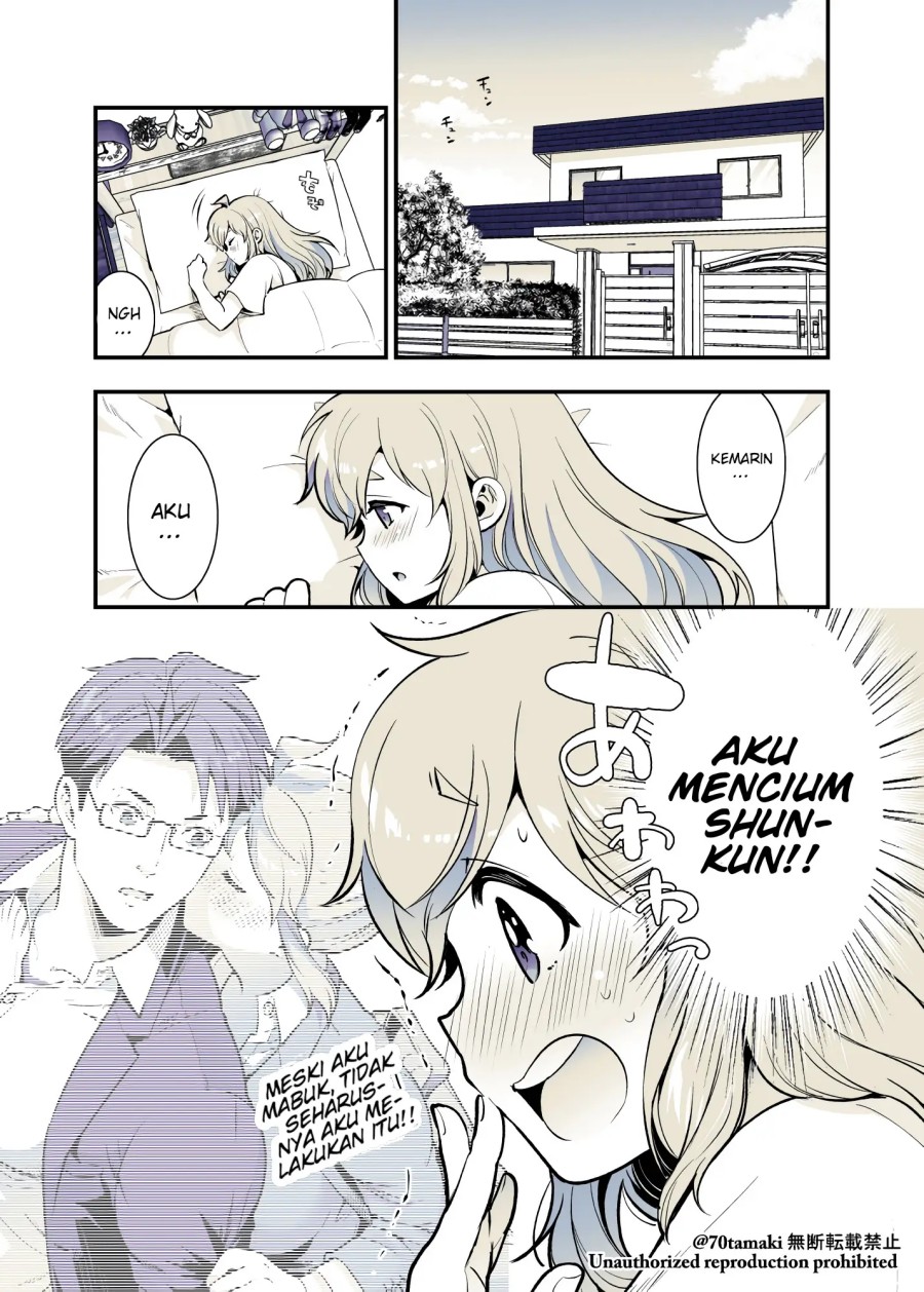 Osananajimi ga Hisabisa ni Saikai Shitara Otagai Kyonyuu ni Natteta Chapter 31 Gambar 2