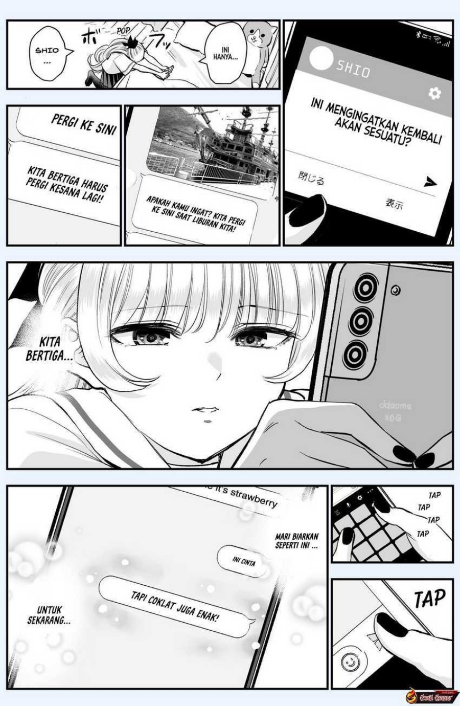 Osananajimi to wa Rabukome ni Naranai (Osananajimi to wa LoveCome ni Naranai) Chapter 22.5 Gambar 3