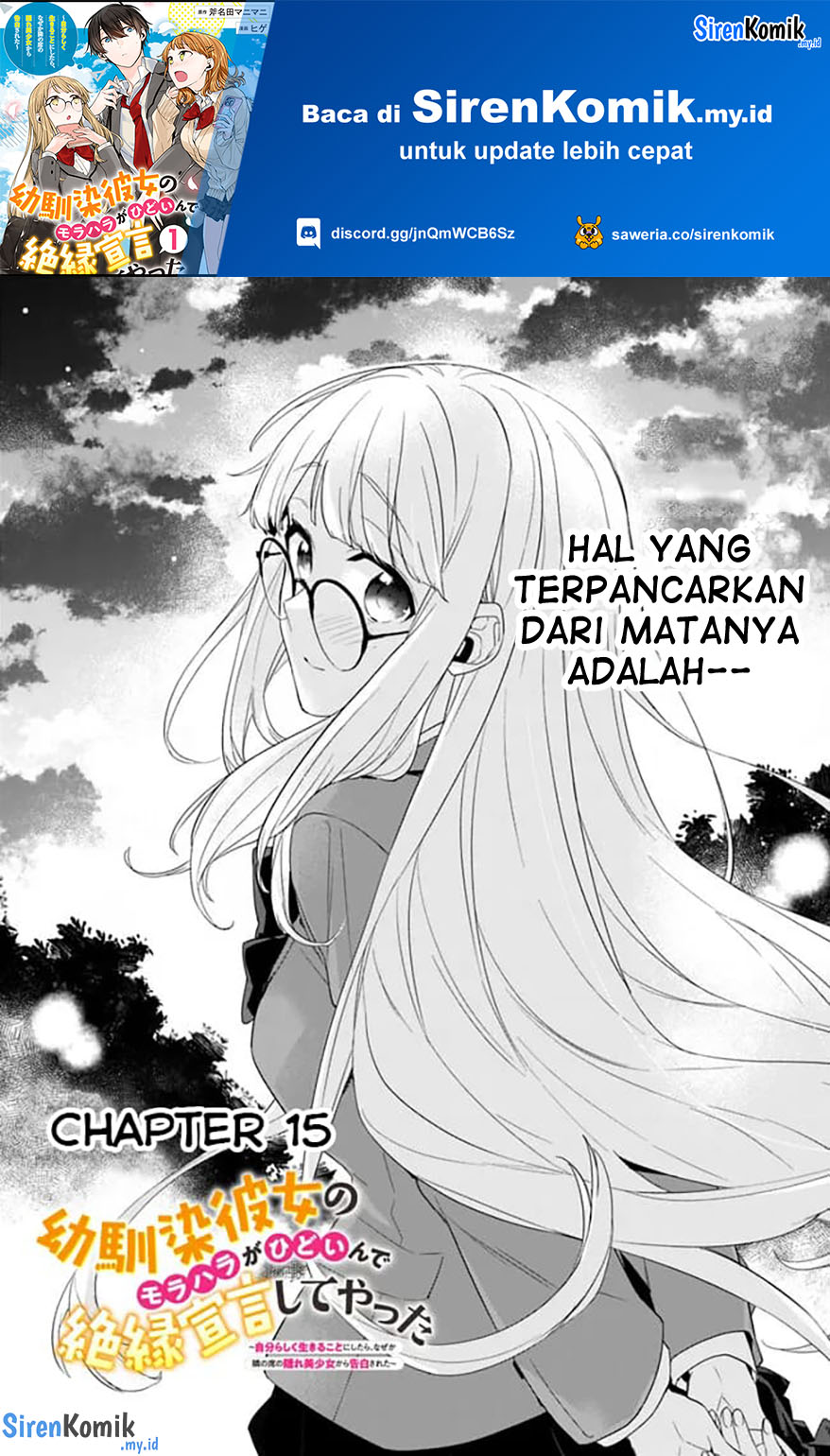 Osananajimi Kanojo no Morahara ga Hidoin de Zetsuen Sengen shite Yatta Chapter 15 Gambar 2