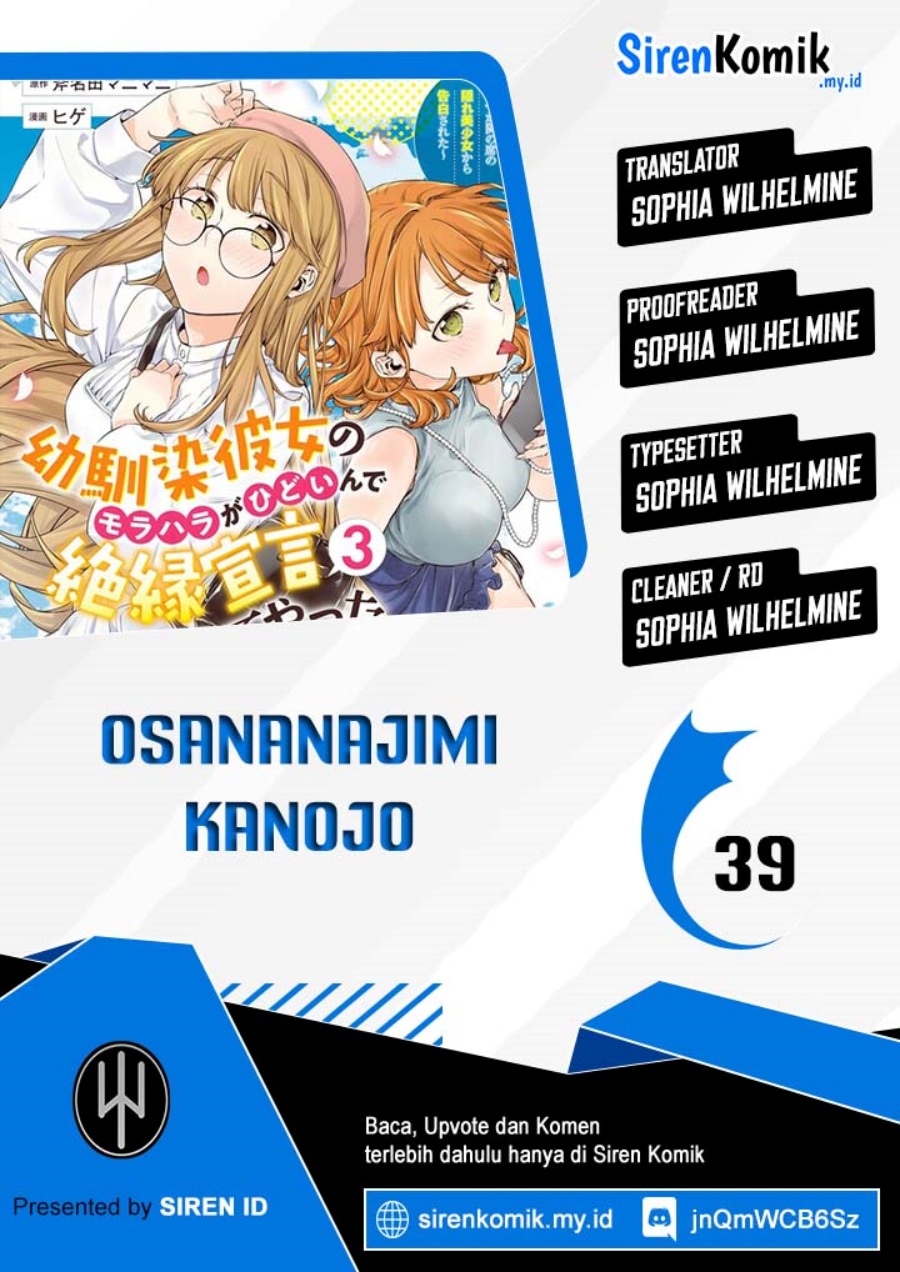 Osananajimi Kanojo no Morahara ga Hidoin de Zetsuen Sengen shite Yatta Chapter 39 Gambar 1