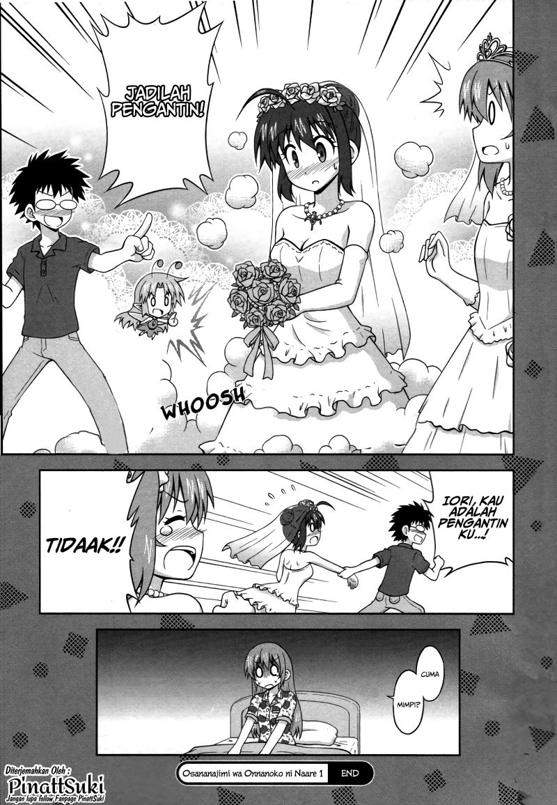 Osananajimi wa Onnanoko ni Naare Chapter 13 Gambar 13