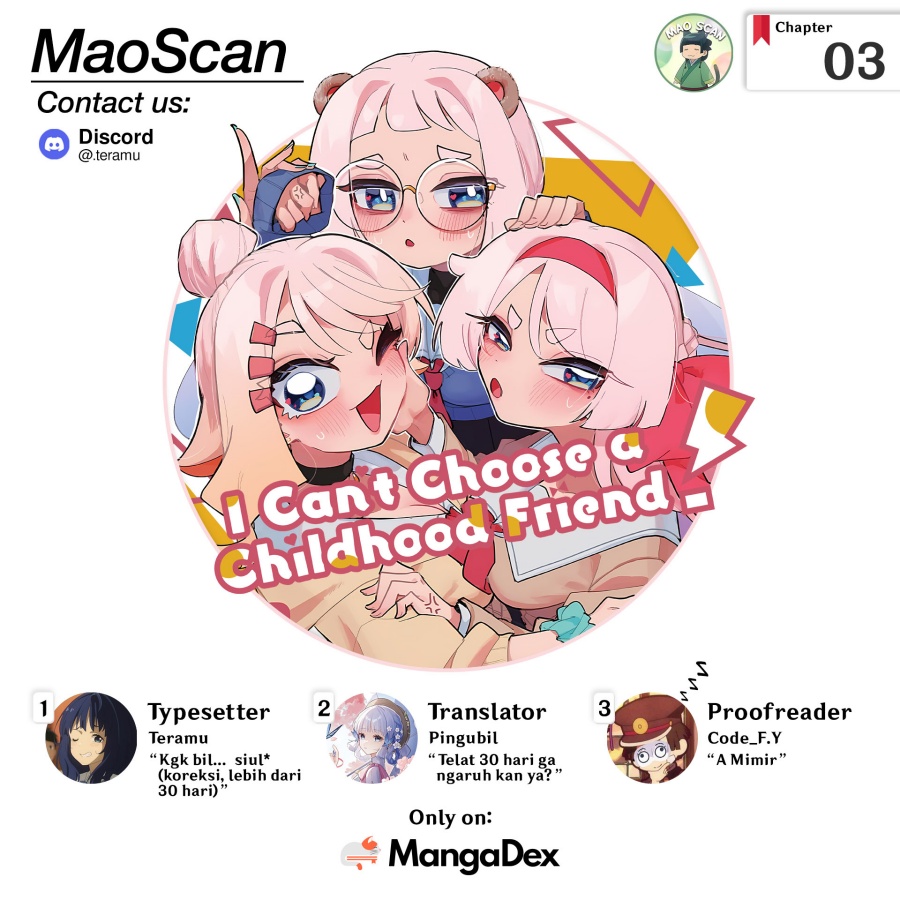 Osananajimi wo Erabenai! Chapter 03 Gambar 1