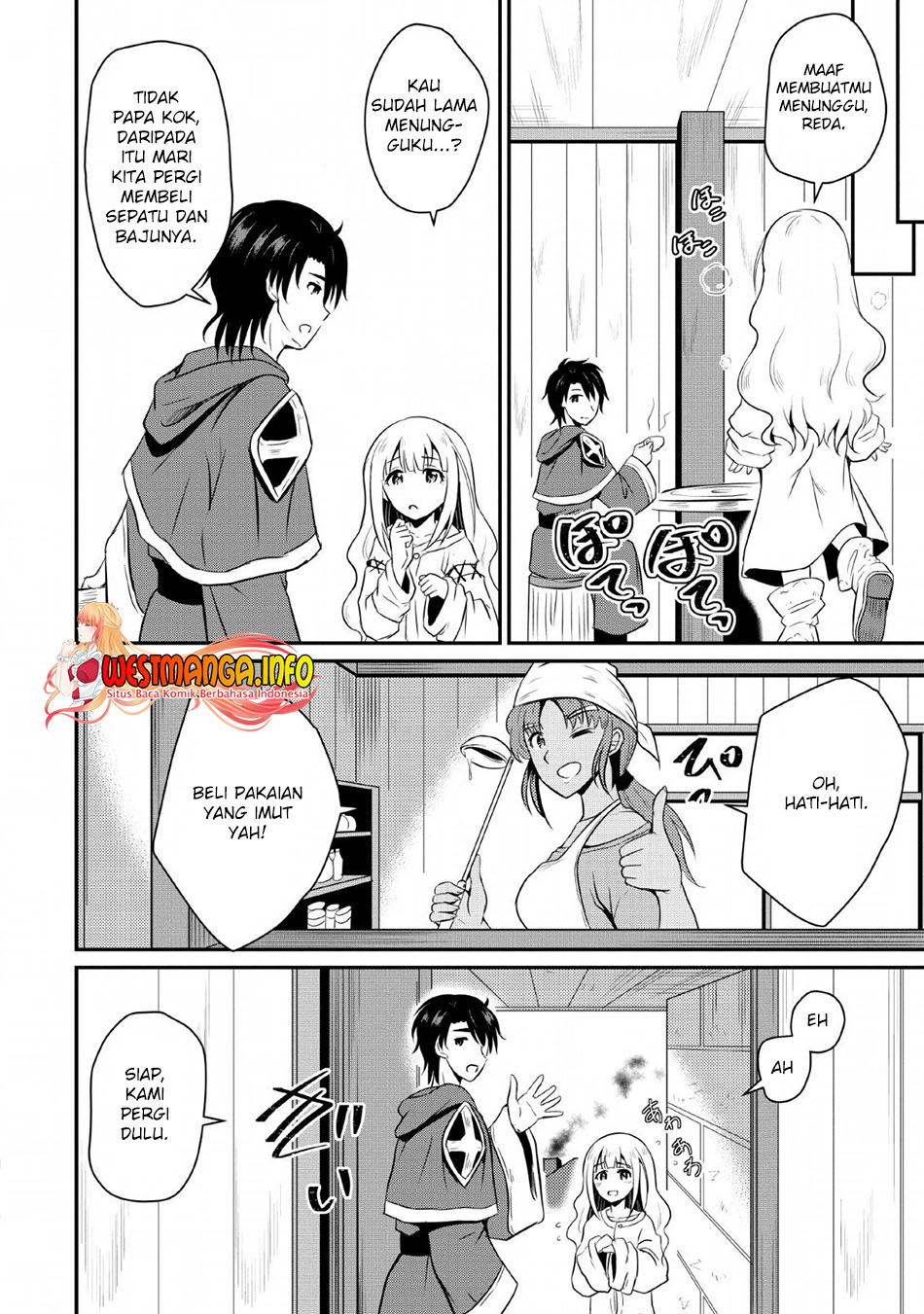 Ossan Teihen Chiyushi to Mana Musume no Henkyou Raifu Chapter 02 Gambar 10