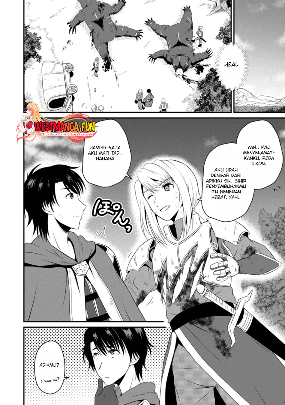 Ossan Teihen Chiyushi to Mana Musume no Henkyou Raifu Chapter 05 Gambar 4
