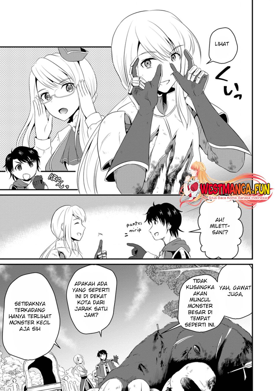 Ossan Teihen Chiyushi to Mana Musume no Henkyou Raifu Chapter 05 Gambar 5