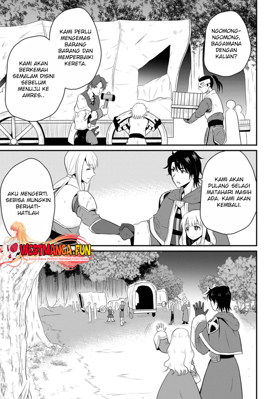 Ossan Teihen Chiyushi to Mana Musume no Henkyou Raifu Chapter 05 Gambar 7