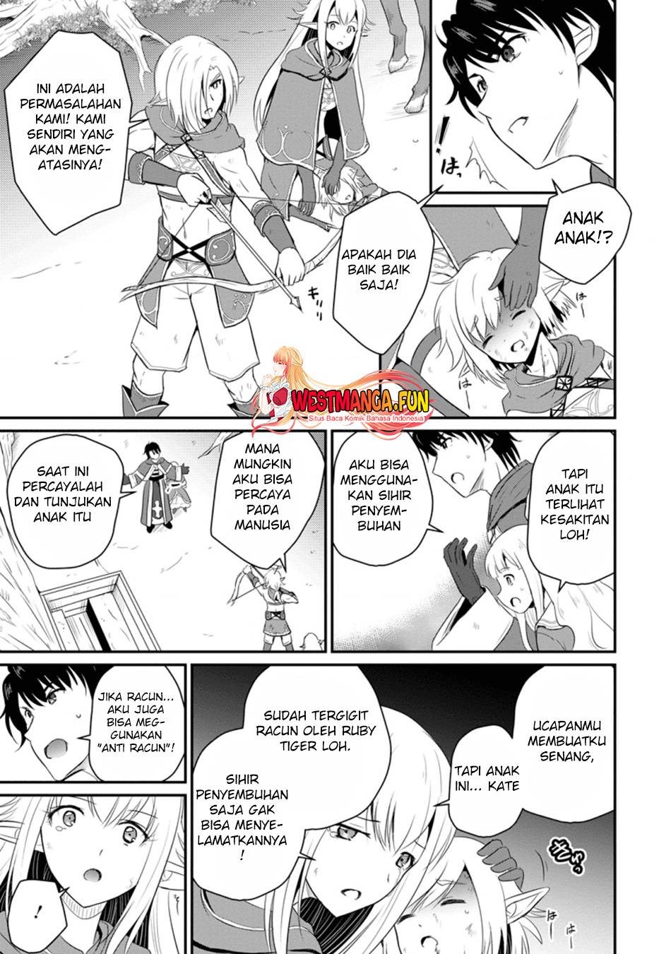 Ossan Teihen Chiyushi to Mana Musume no Henkyou Raifu Chapter 05 Gambar 11