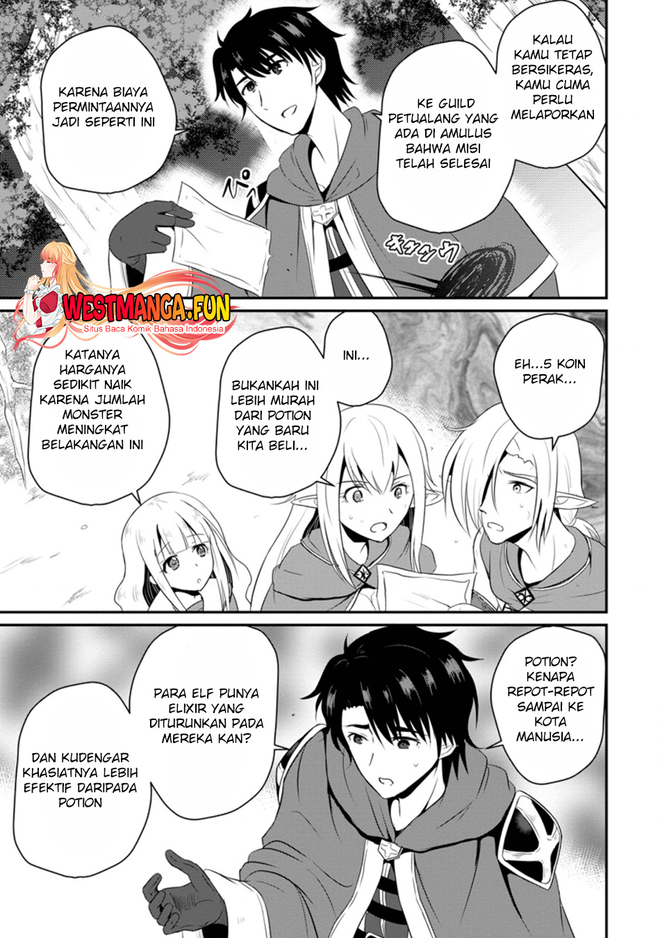 Ossan Teihen Chiyushi to Mana Musume no Henkyou Raifu Chapter 05 Gambar 16