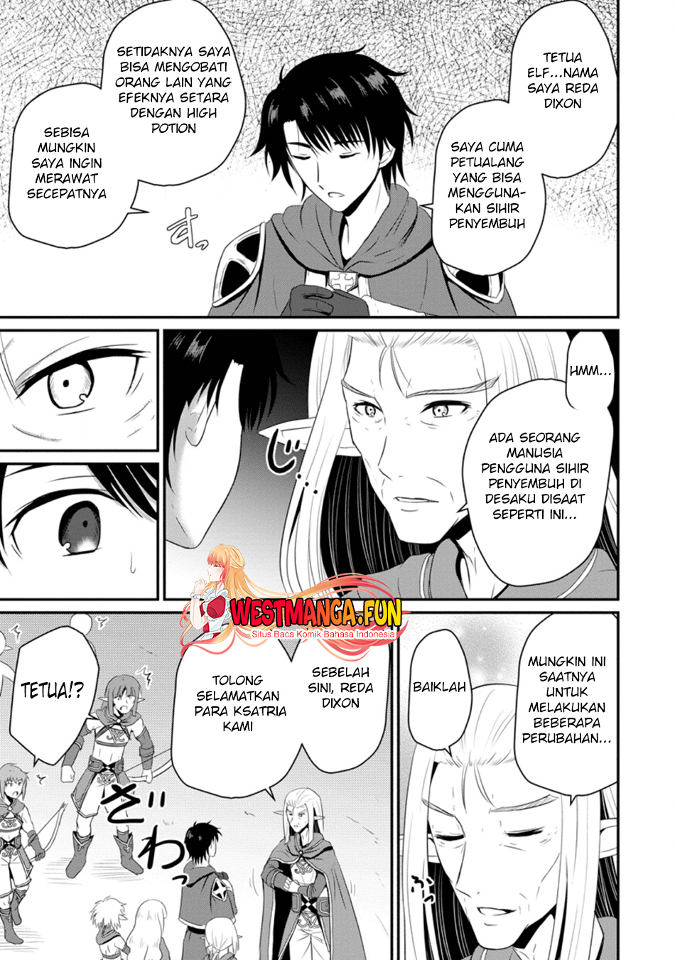 Ossan Teihen Chiyushi to Mana Musume no Henkyou Raifu Chapter 05 Gambar 30