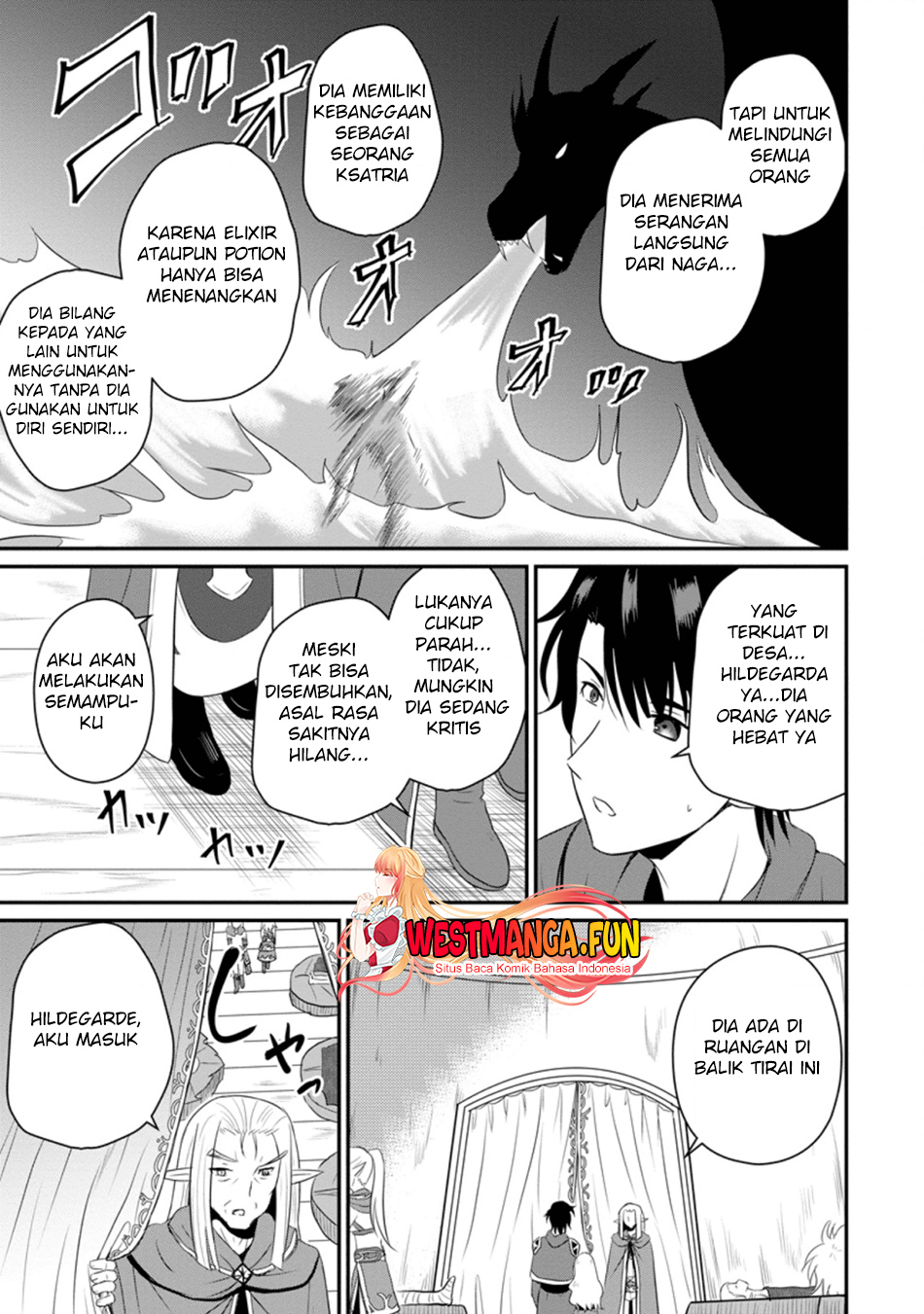 Ossan Teihen Chiyushi to Mana Musume no Henkyou Raifu Chapter 05 Gambar 32