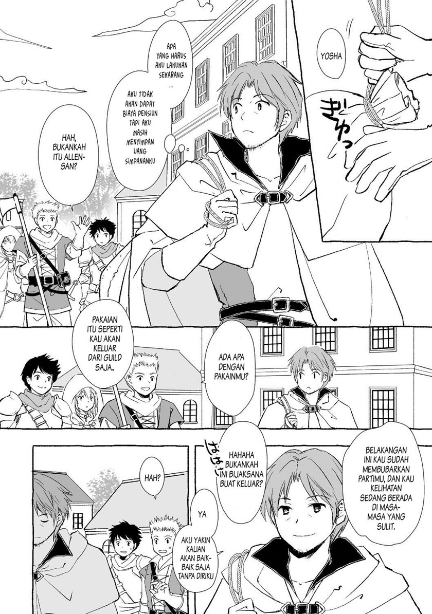 Ossan, Yuusha to Maou wo Hirou Chapter 01 Gambar 7