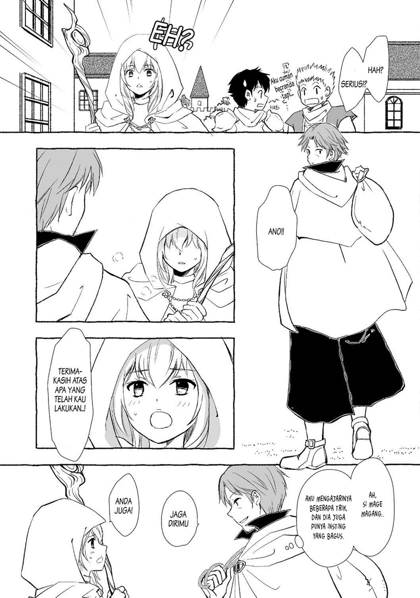 Ossan, Yuusha to Maou wo Hirou Chapter 01 Gambar 8