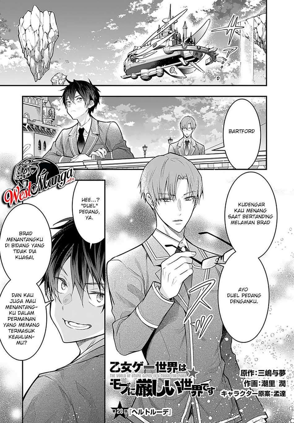 Otome Game Sekai wa Mob ni Kibishii Sekai Desu Chapter 28 Gambar 3