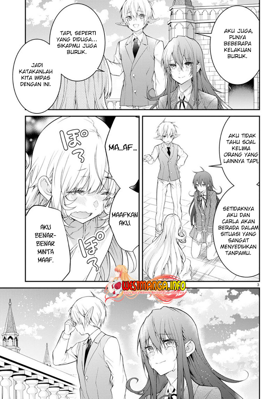 Otome Game Sekai wa Mob ni Kibishii Sekai Desu Chapter 53 Gambar 8