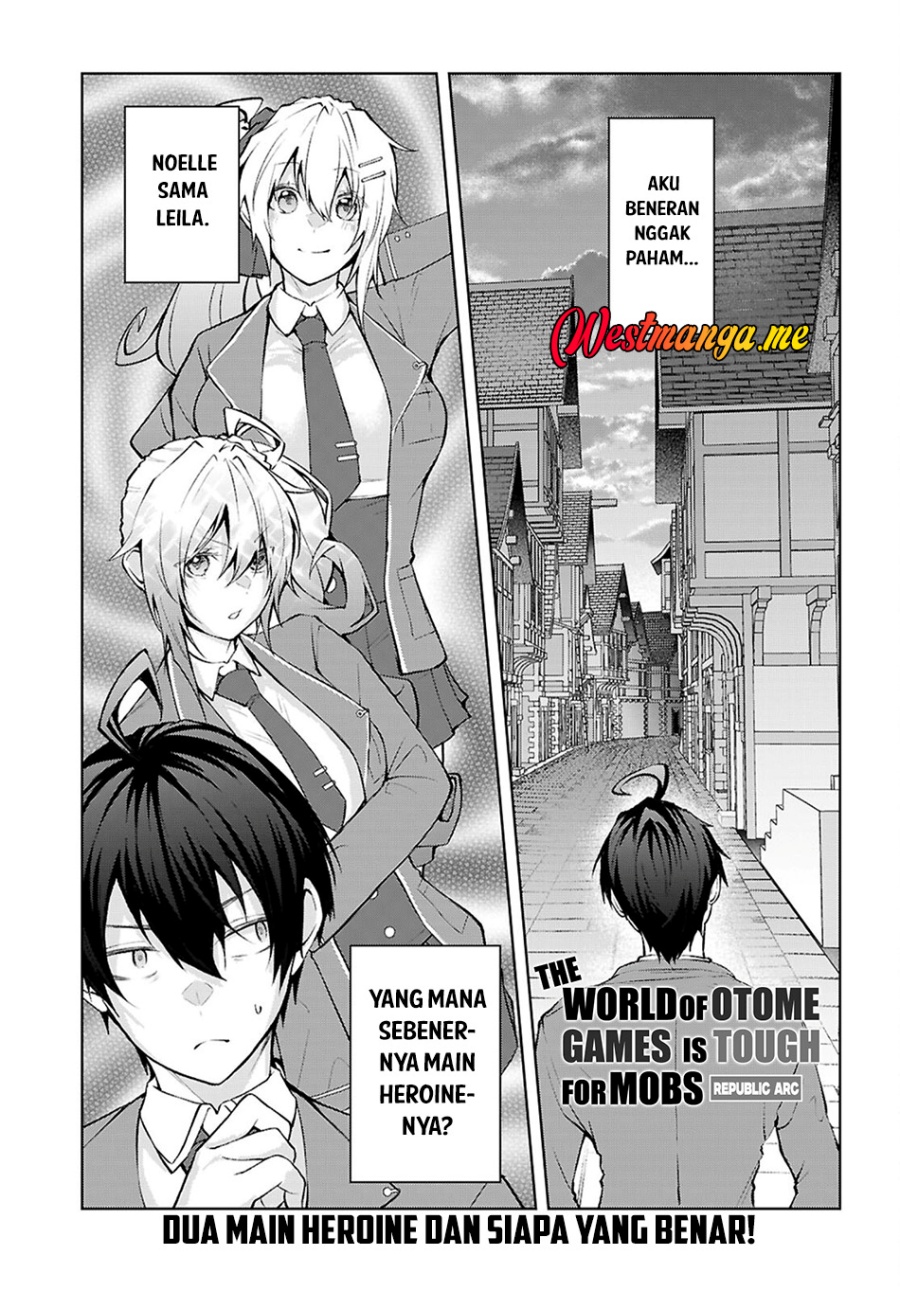 Otome Game Sekai wa Mob ni Kibishii Sekai Desu Chapter 71 Gambar 2