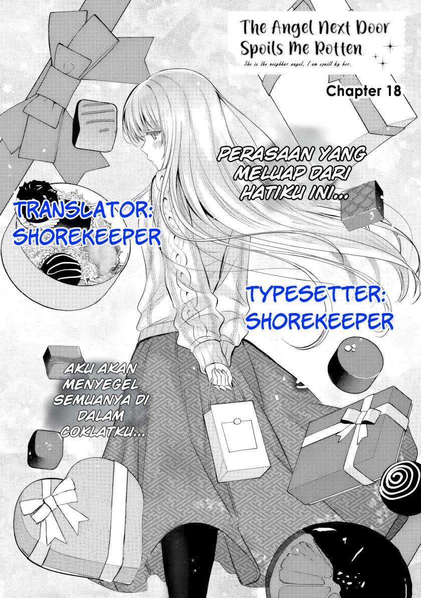 Otonari no Tenshi-sama ni Itsunomanika Dame Ningen ni Sareteita Ken Chapter 18.1 Gambar 1