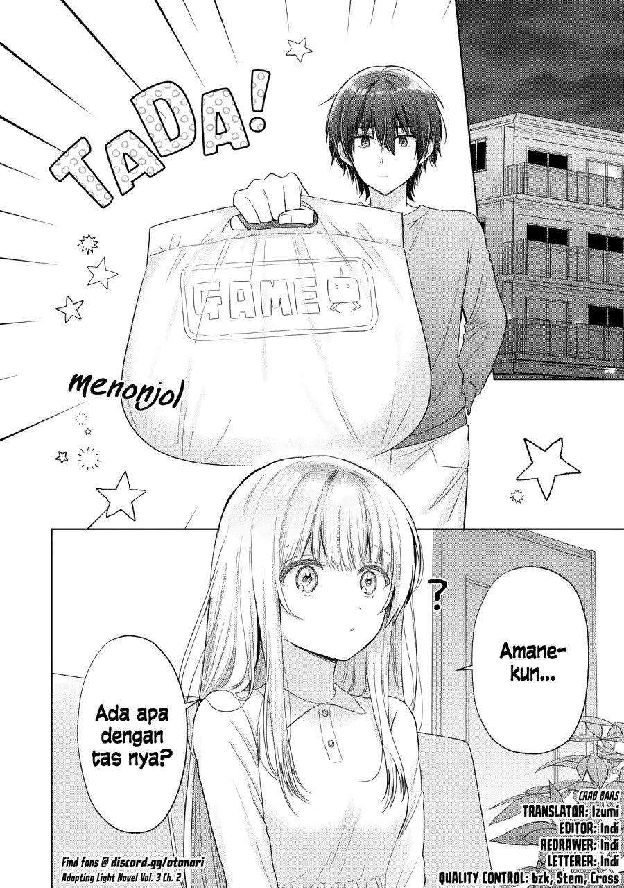 Otonari no Tenshi-sama ni Itsunomanika Dame Ningen ni Sareteita Ken Chapter 24.2 Gambar 1
