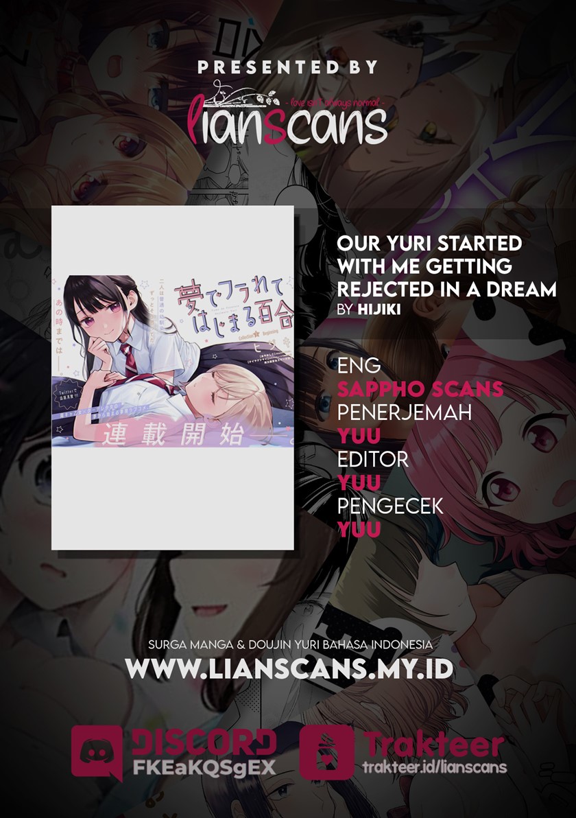 Our Yuri Started with Me Getting Rejected in a Dream Chapter 02 Gambar 7
