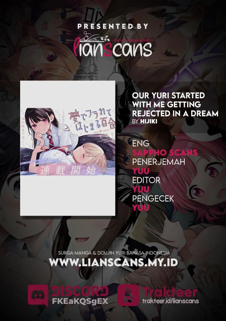 Our Yuri Started with Me Getting Rejected in a Dream Chapter 03 Gambar 9