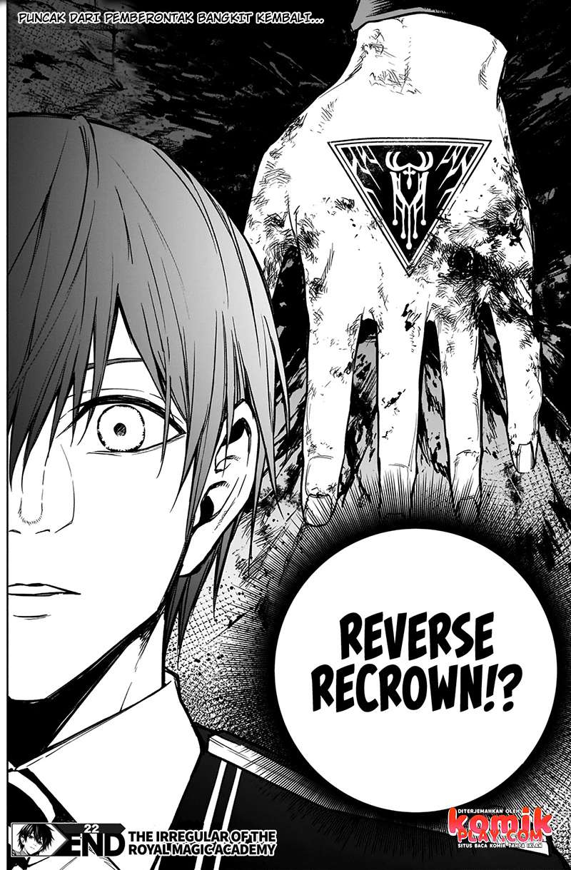 Ouritsu Mahou Gakuen no Saikasei: Slum Agari no Saikyou Mahoushi, Kizoku darake no Gakuen de Musou suru Chapter 22 Gambar 20