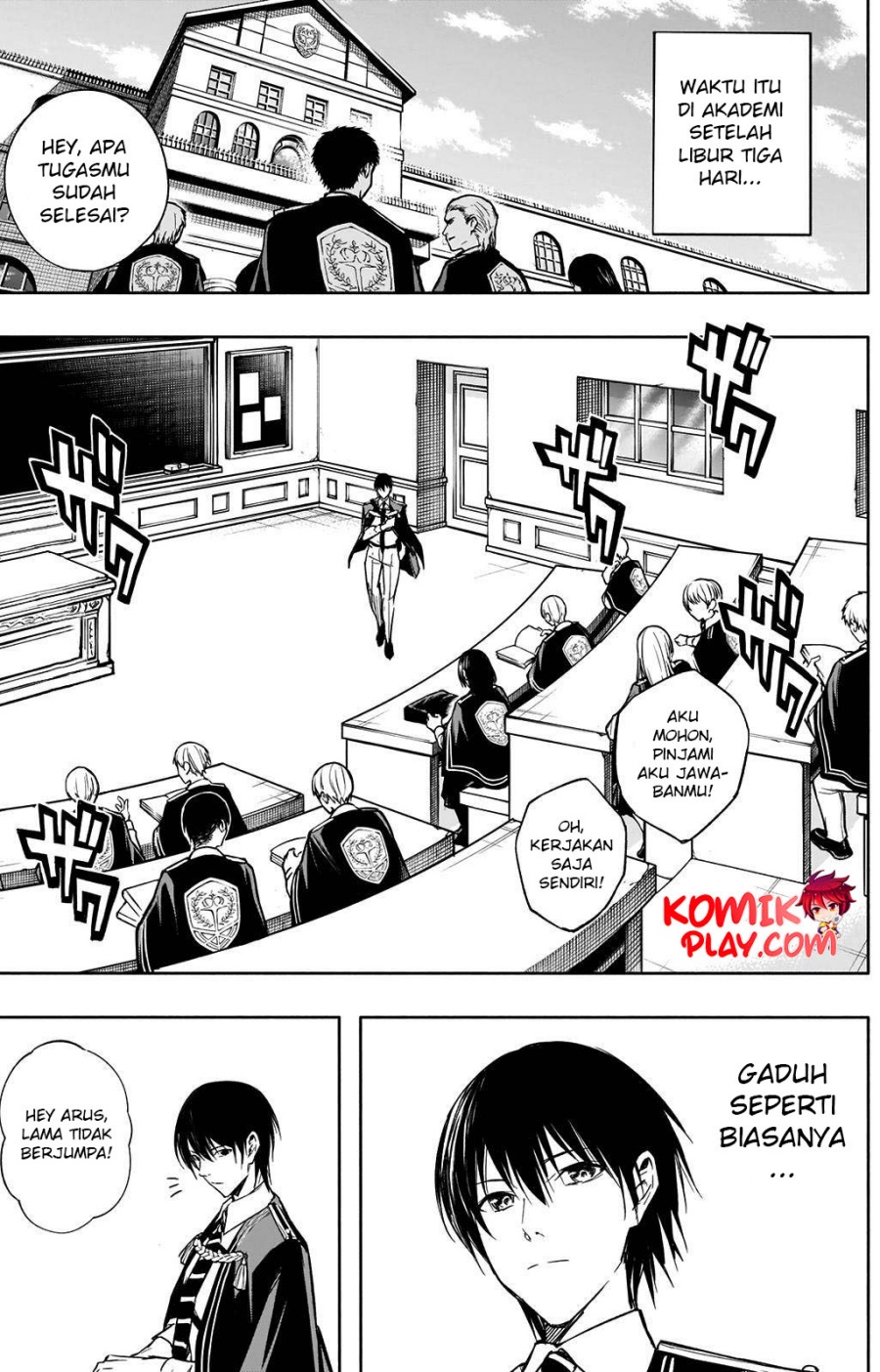 Ouritsu Mahou Gakuen no Saikasei: Slum Agari no Saikyou Mahoushi, Kizoku darake no Gakuen de Musou suru Chapter 31 Gambar 3