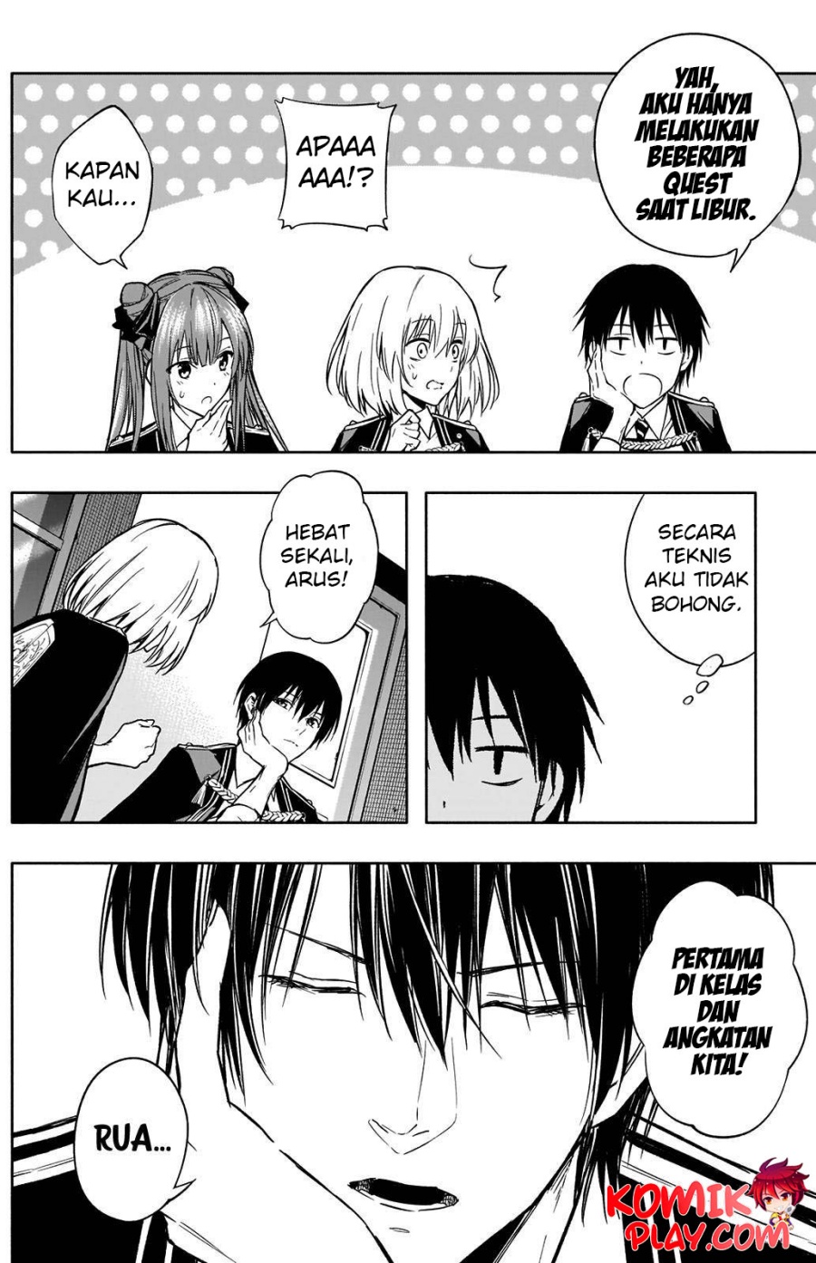 Ouritsu Mahou Gakuen no Saikasei: Slum Agari no Saikyou Mahoushi, Kizoku darake no Gakuen de Musou suru Chapter 31 Gambar 12