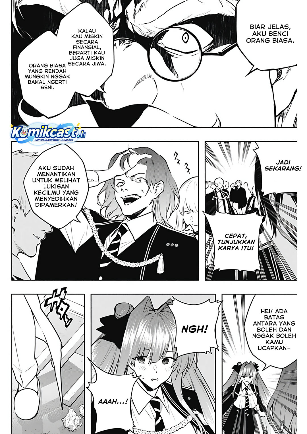 Ouritsu Mahou Gakuen no Saikasei: Slum Agari no Saikyou Mahoushi, Kizoku darake no Gakuen de Musou suru Chapter 133 Gambar 11