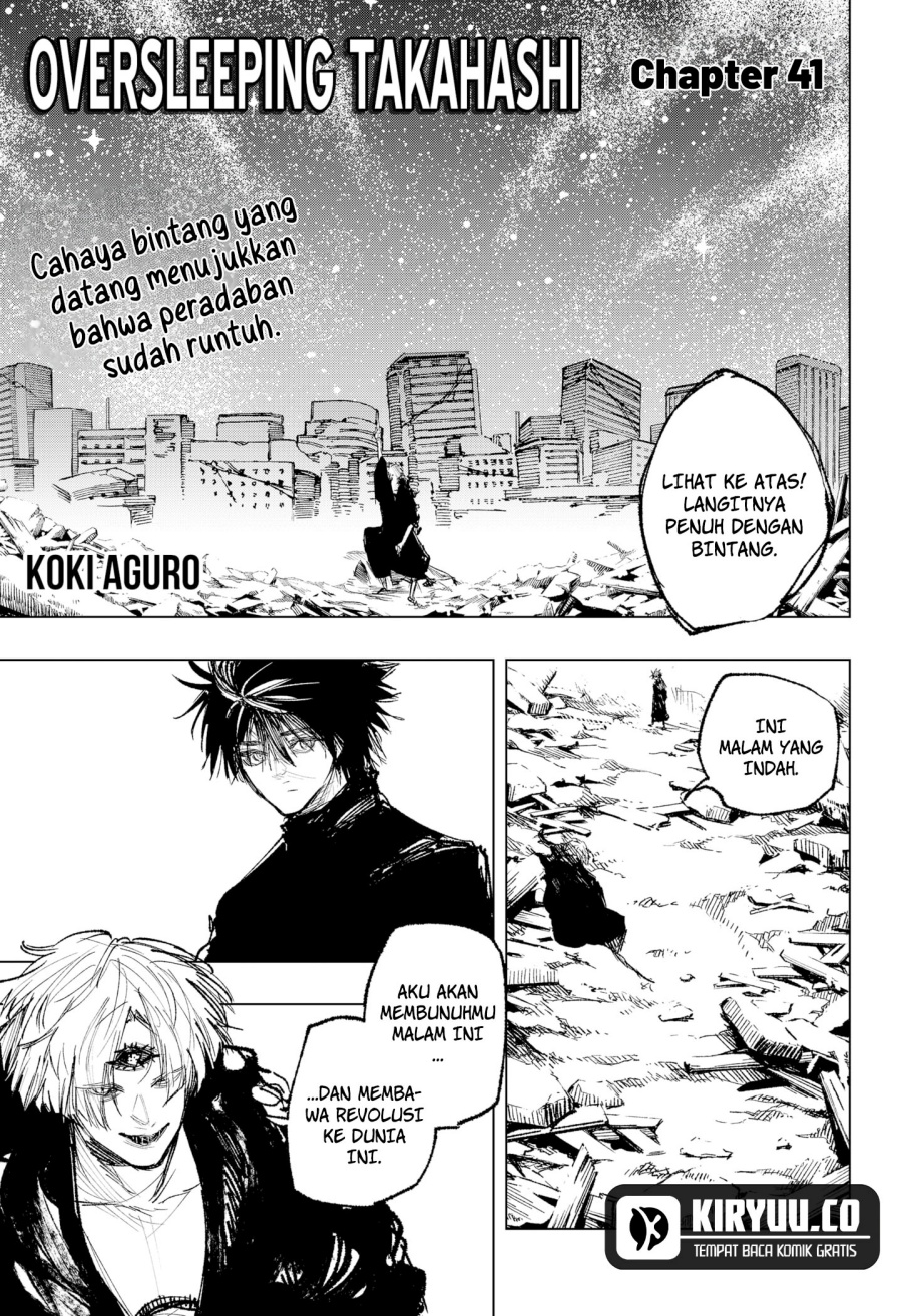 Oversleeping Takahashi Chapter 41 Gambar 2