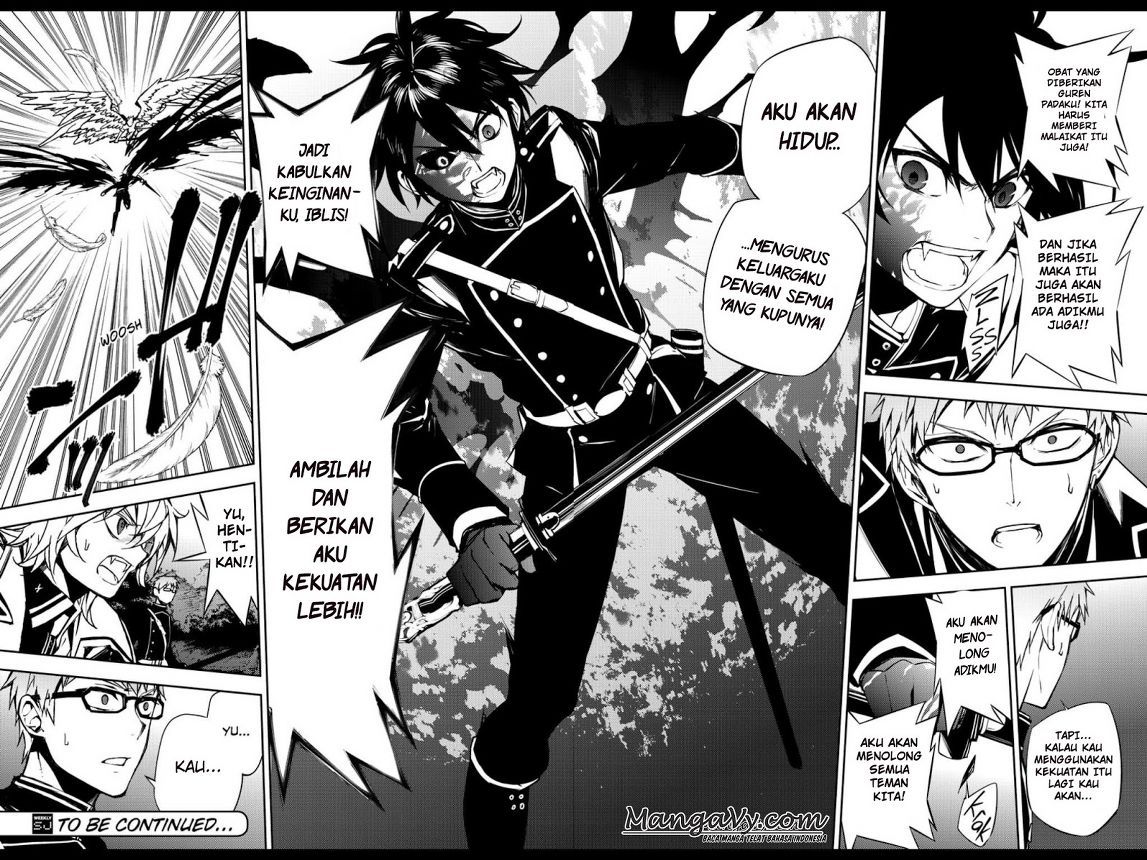Owari no Seraph Chapter 65 Gambar 20
