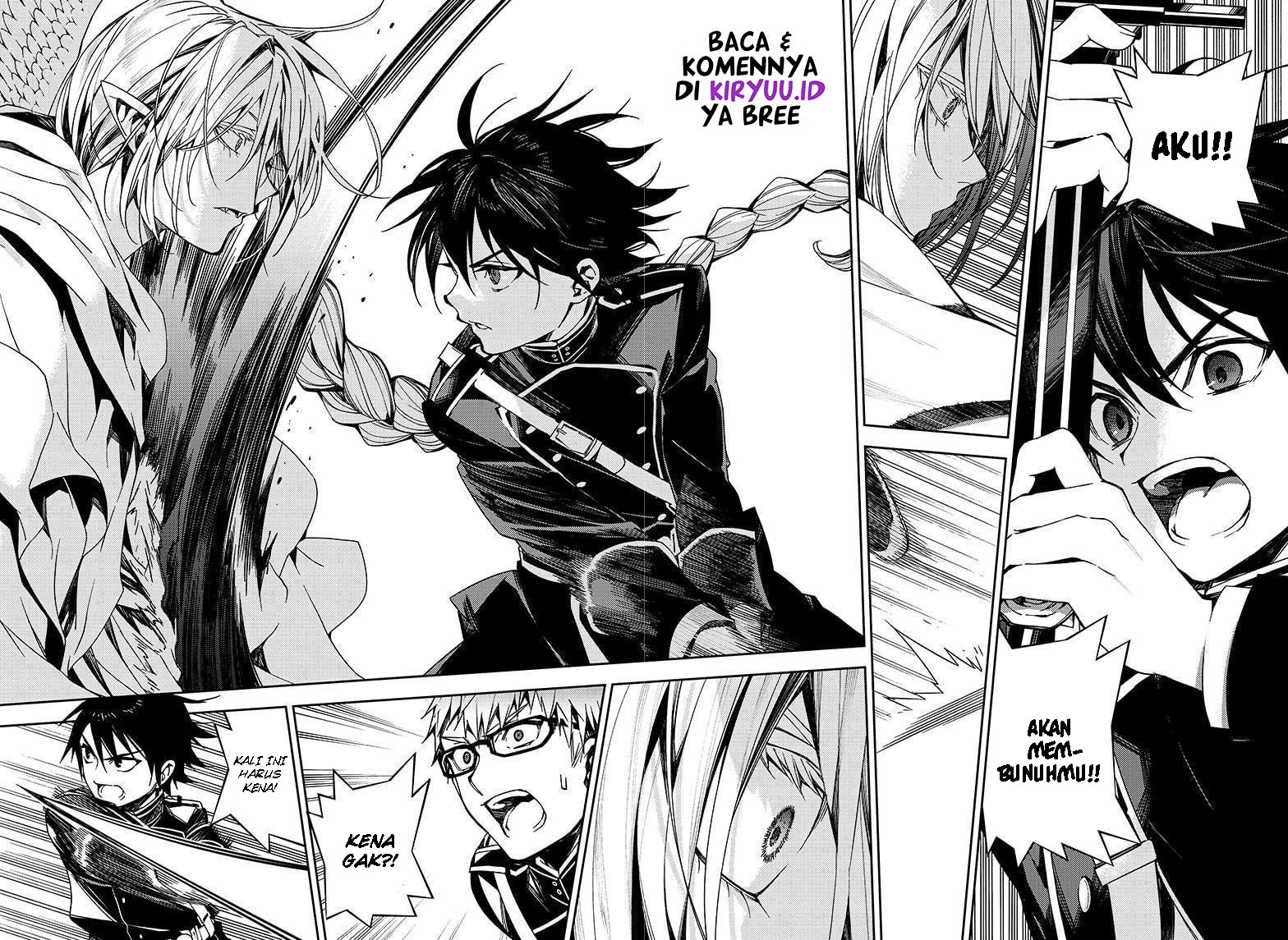 Owari no Seraph Chapter 108 Gambar 16