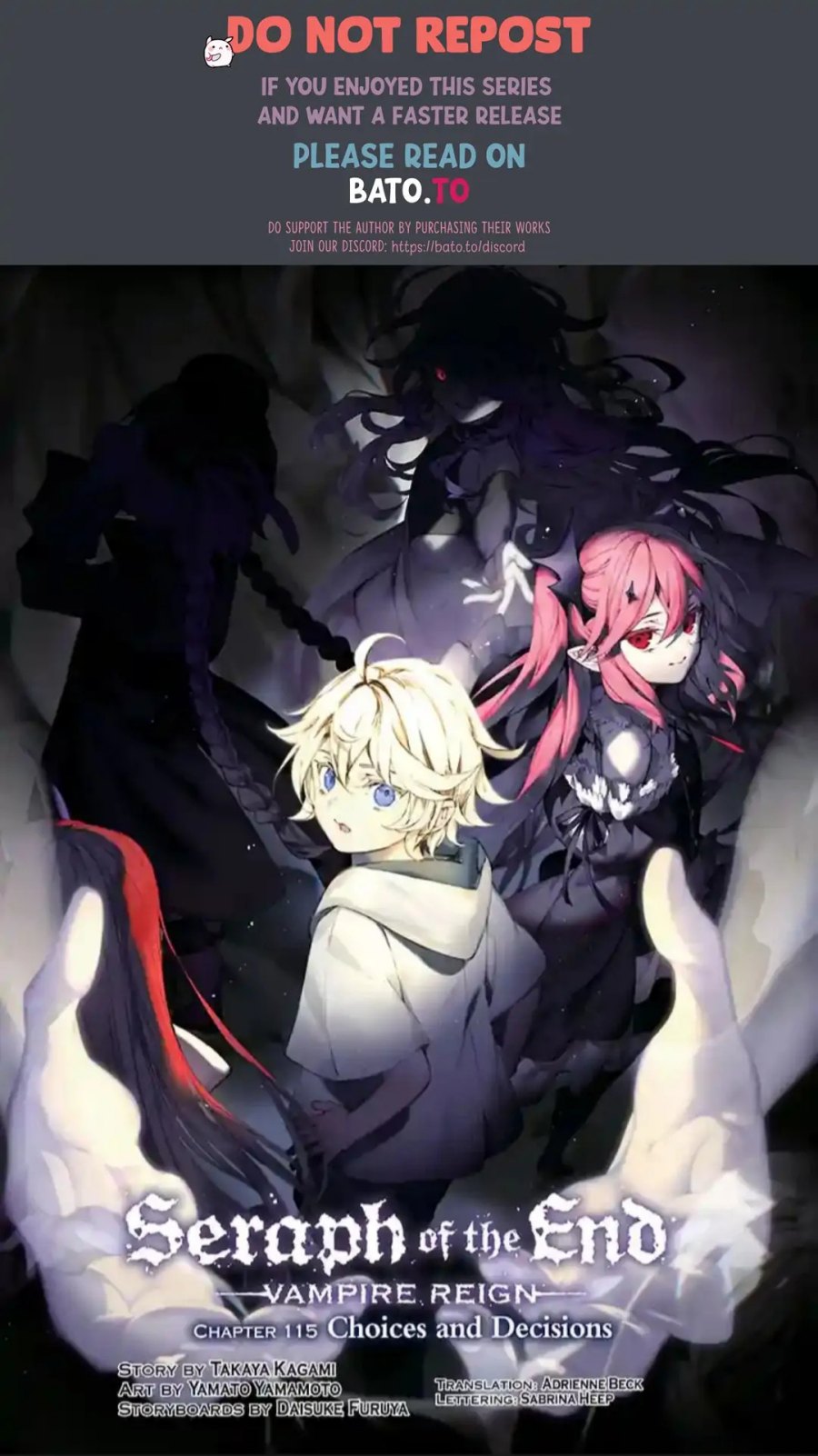 Owari no Seraph Chapter 115 Gambar 1