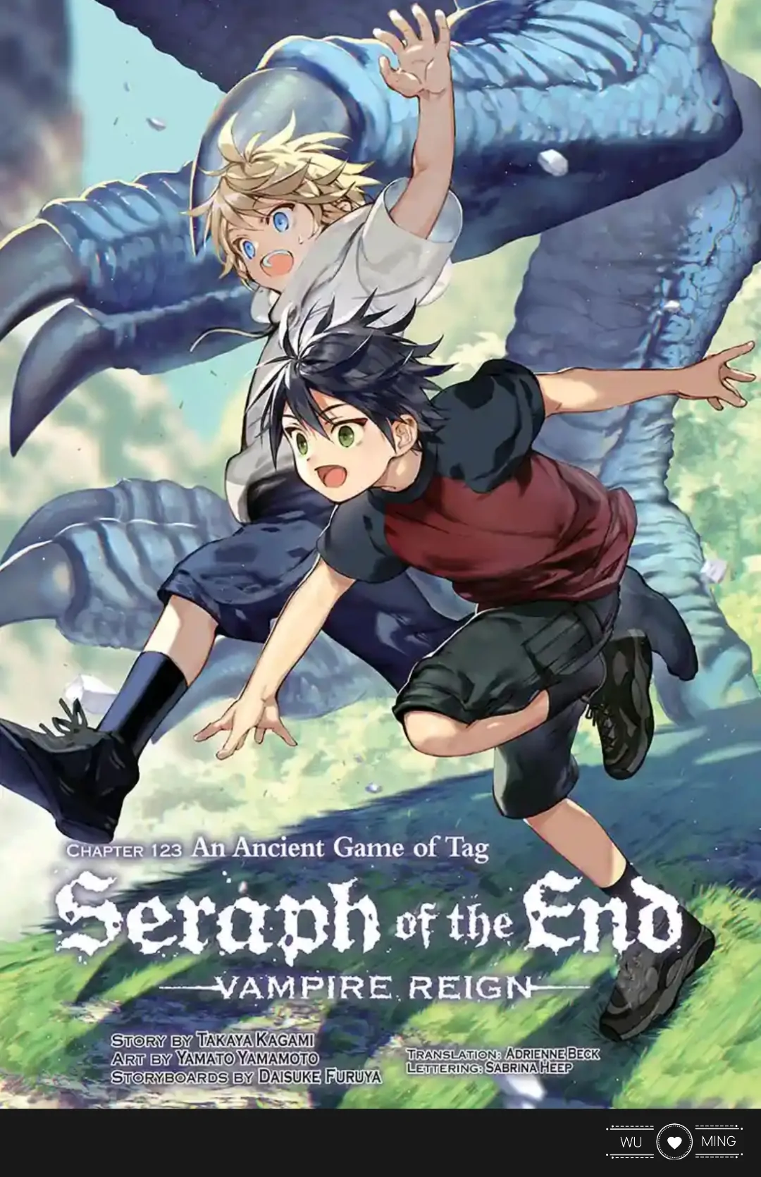 Owari no Seraph Chapter 123 Gambar 1