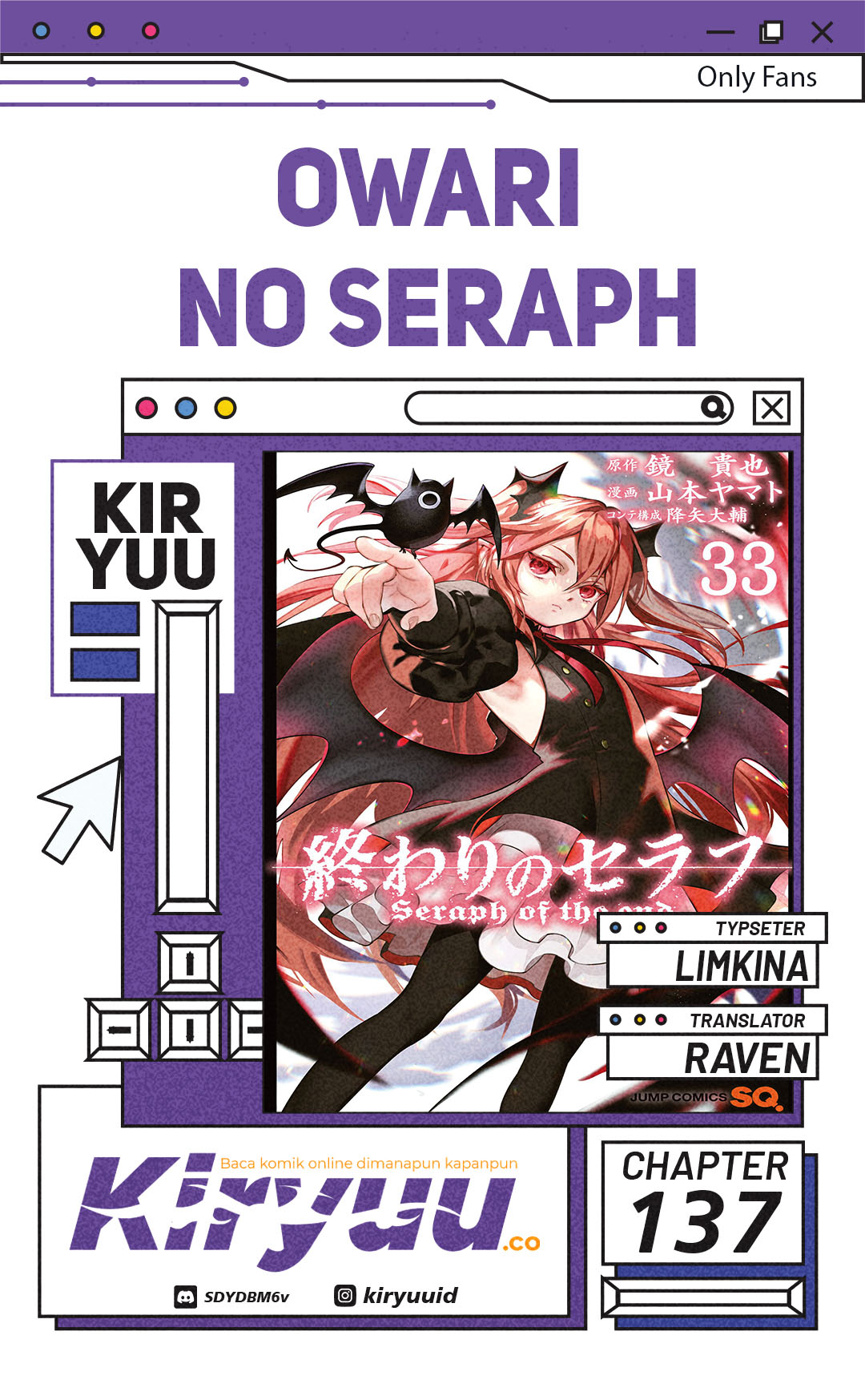 Owari no Seraph Chapter 137 Gambar 1
