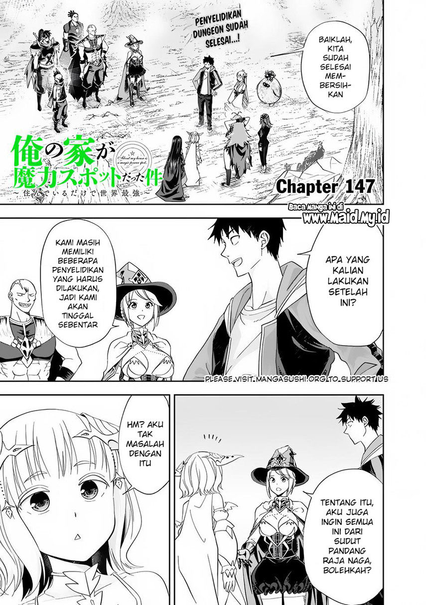 Ore no Ie ga Maryoku Spot datta Ken – Sundeiru dake de Sekai Saikyou Chapter 147 Gambar 3