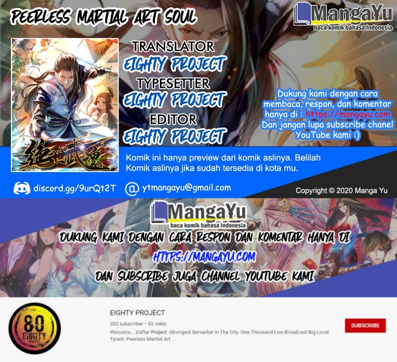 Peerless Martial Art Soul Chapter 14 Gambar 1