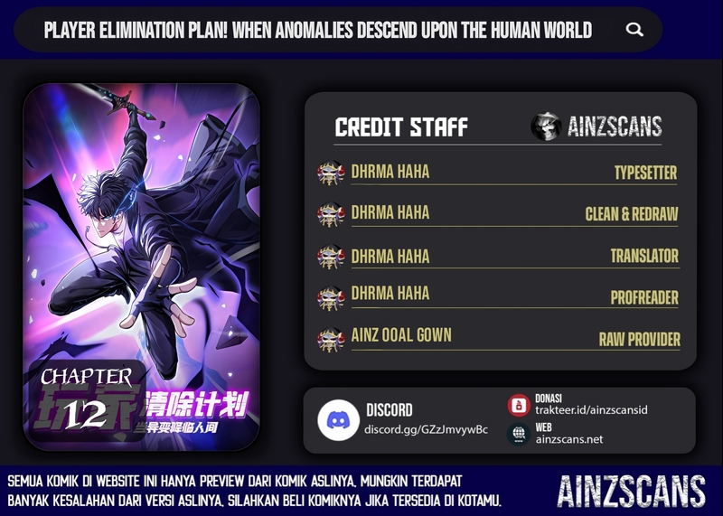 Player Elimination Plan! When the Mutation Descends Upon the World Chapter 12 Gambar 1