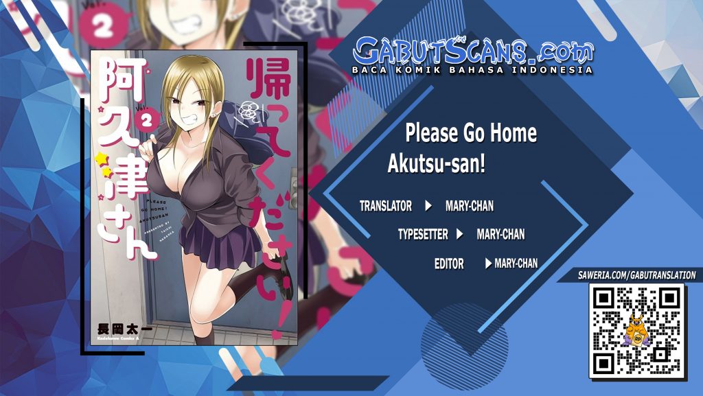 Please Go Home, Akutsu-san! Chapter 117 Gambar 1