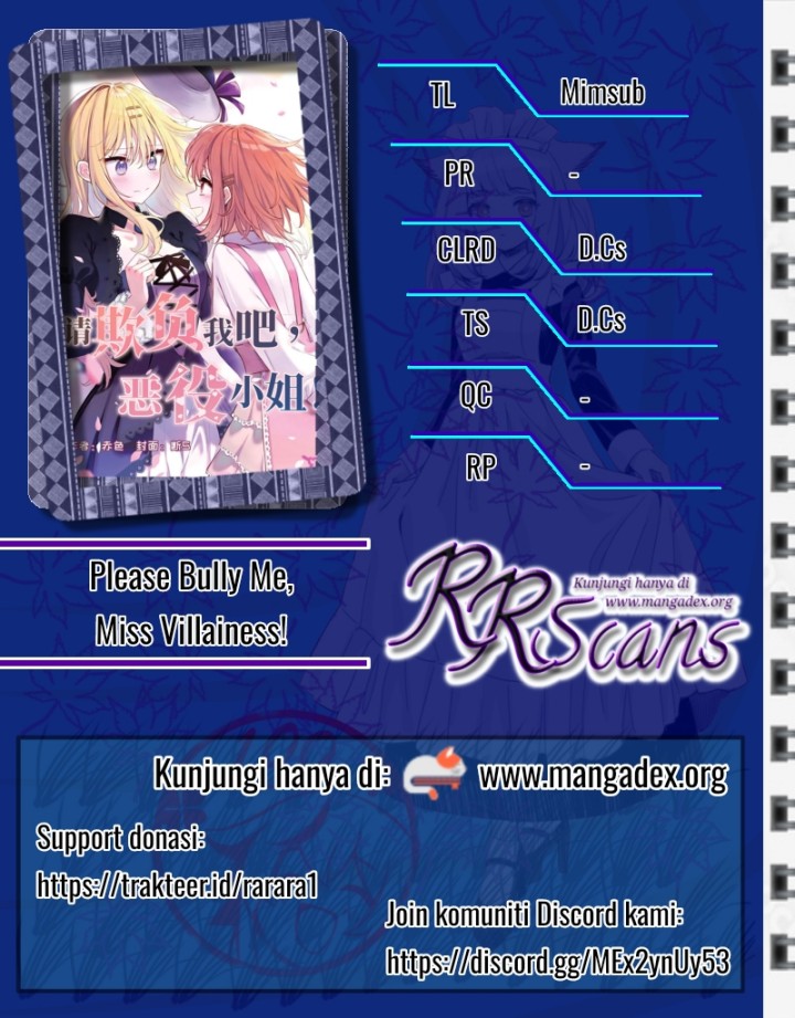 Please Bully Me, Miss Villainess! Chapter 95 Gambar 1