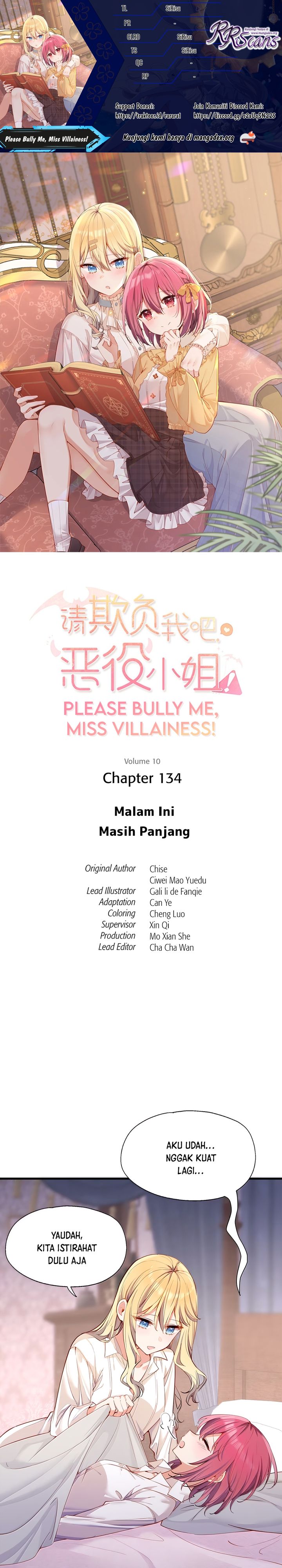 Please Bully Me, Miss Villainess! Chapter 134 Gambar 1