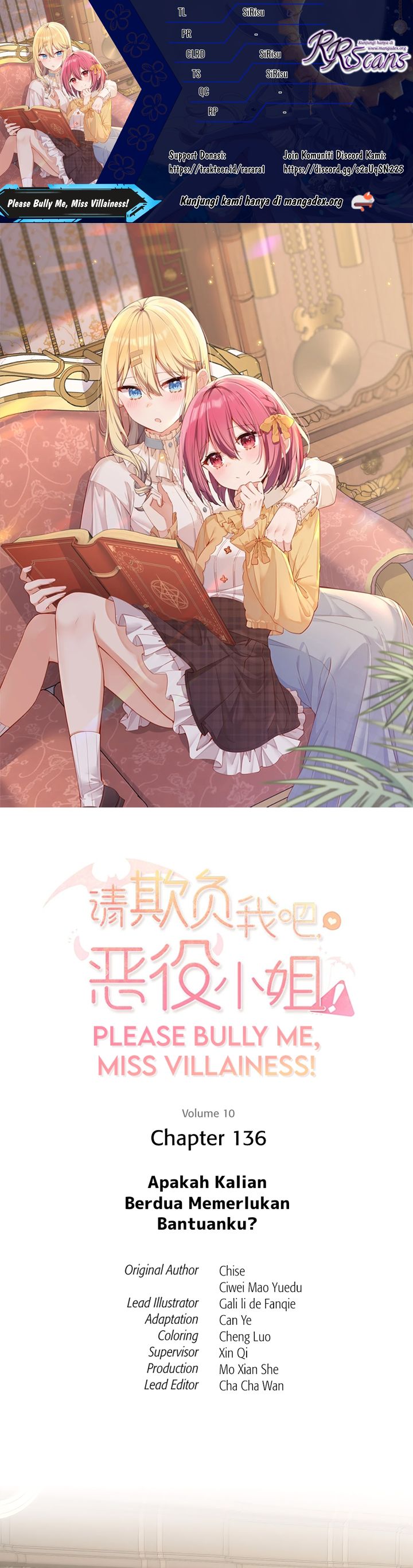 Please Bully Me, Miss Villainess! Chapter 136 Gambar 1