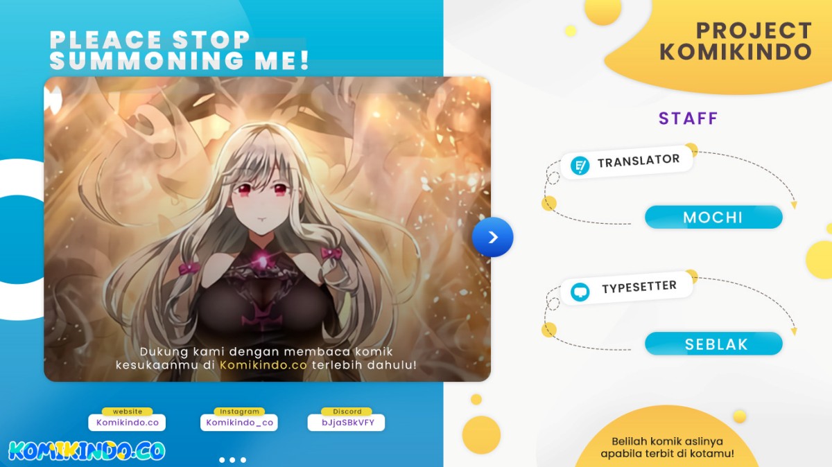 Please Stop Summoning Me! Chapter 01 Gambar 1