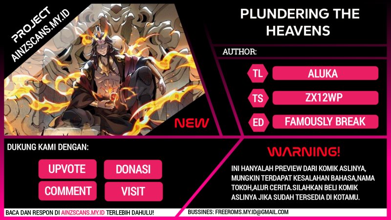 Plundering The Heavens Chapter 13 Gambar 1