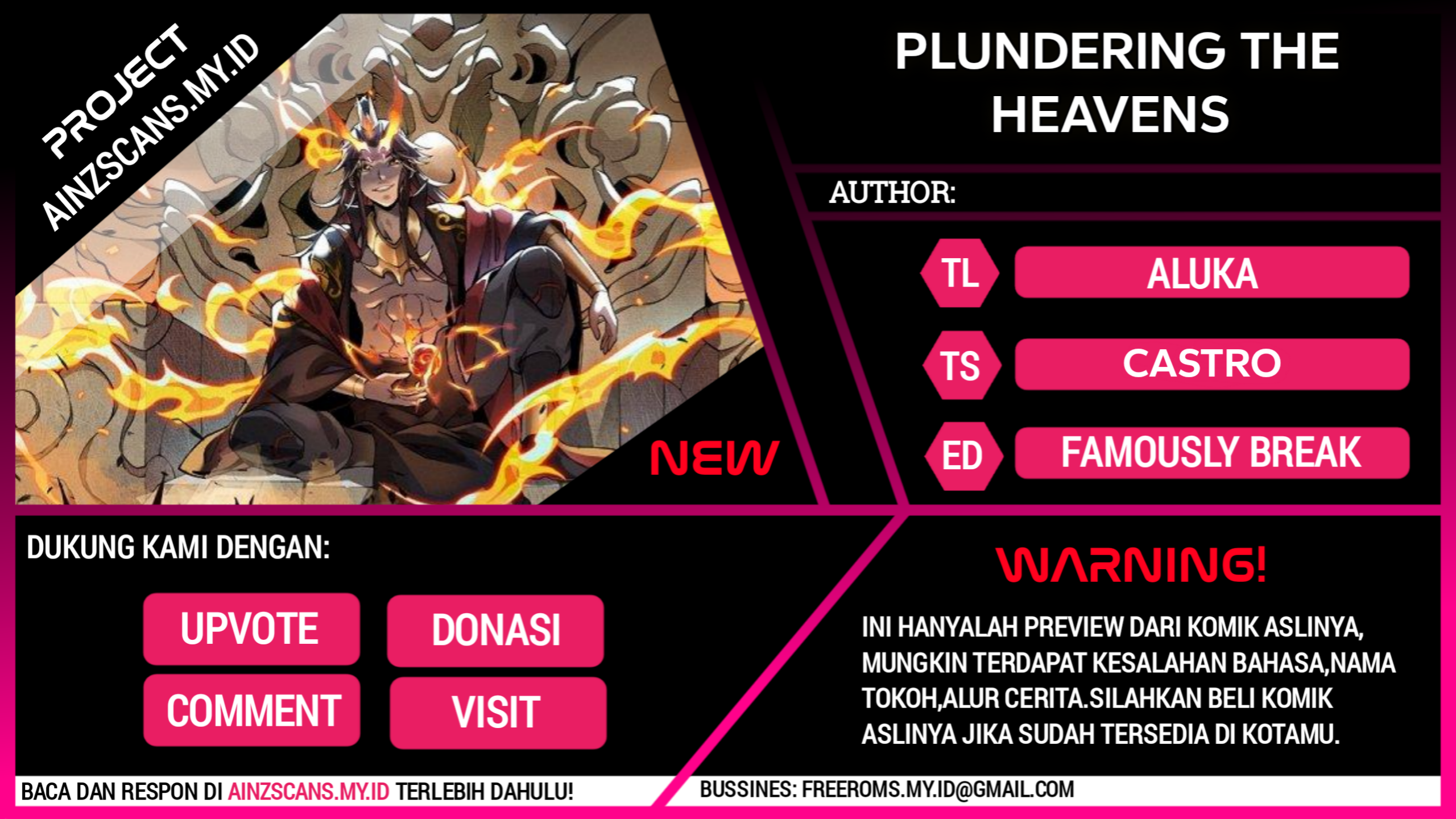 Plundering The Heavens Chapter 22 Gambar 1