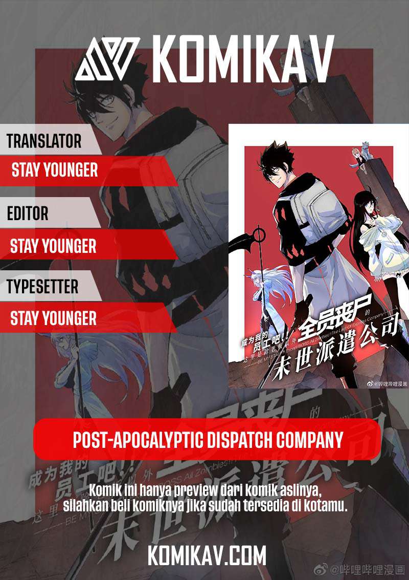 Post-apocalyptic Dispatch Company Chapter 01.2 Gambar 1