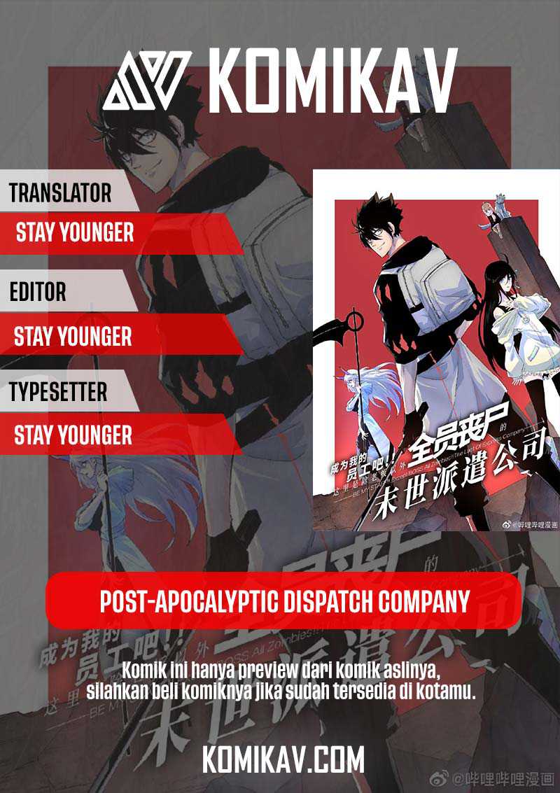 Post-apocalyptic Dispatch Company Chapter 08 Gambar 1