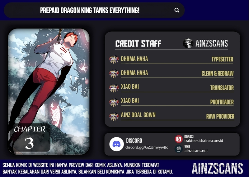 Prepaid Dragon King Tanks Everything! Chapter 03 Gambar 1