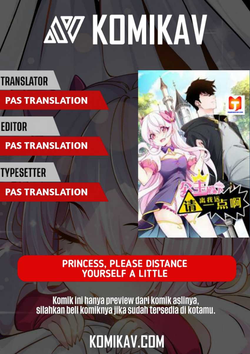 Princess, Please Distance Yourself A Little (Your Royal Highness, Please Stay Away From Me) Chapter 13 Gambar 1