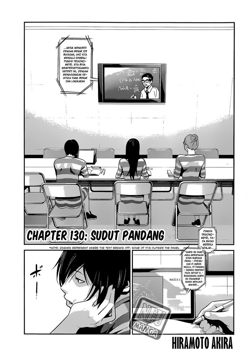 Prison School Chapter 130 Gambar 3