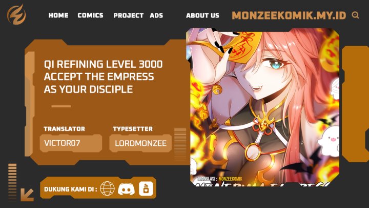Qi Refining Level 3000 Accept the Empress as your disciple Chapter 19 Gambar 1